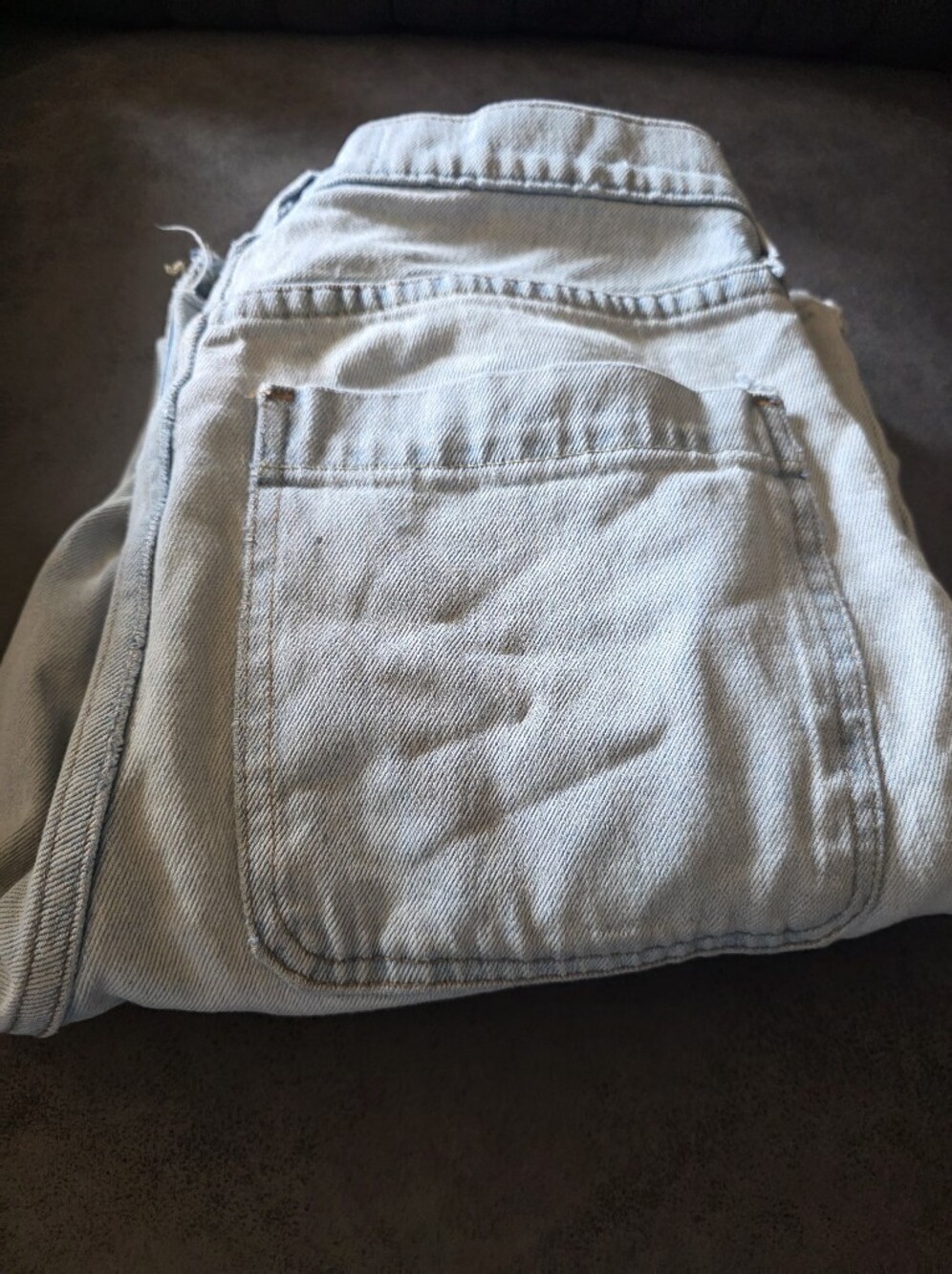 Hollister Light Blue Relaxed Womens Jeans
